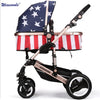 Stroller 3 in 1 luxury umbrella baby strollers