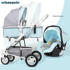 Stroller 3 in 1 luxury umbrella baby strollers