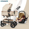 Stroller 3 in 1 luxury umbrella baby strollers