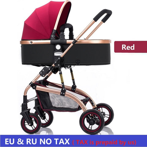 r 3 in 1 High-Landscape bidirectional walking Baby buggy Pram