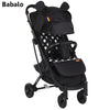 ultra light folding stroller can sit or lie high landscape suitable 4 seasons