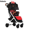 ultra light folding stroller can sit or lie high landscape suitable 4 seasons