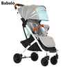 ultra light folding stroller can sit or lie high landscape suitable 4 seasons